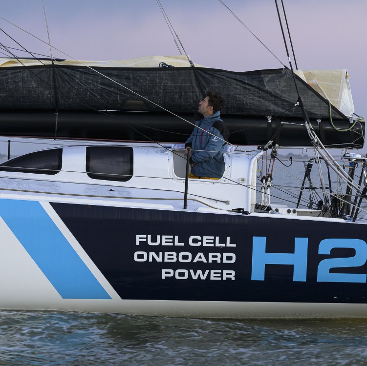 IMOCA OceansLab - Cleantech Accelerator / Hydrogen yacht / ©blanchet