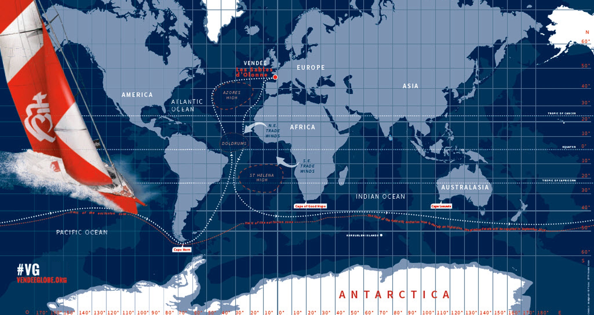 Vendee Globe Race Route_Web Vendee Globe Race Route_Web