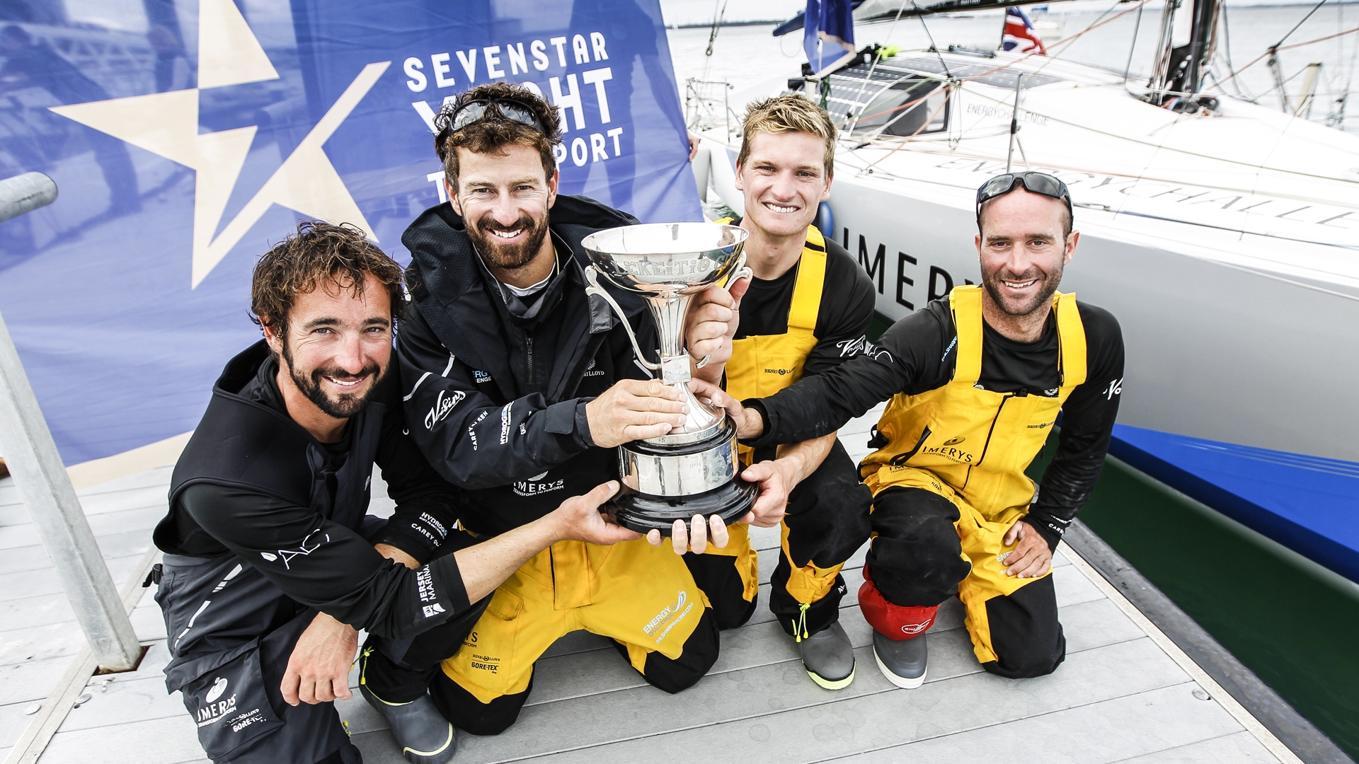 Sevenstar Round Britain and Ireland race, 2018 / Guinness World Record, World Sailing Speed Record / Credit RORC Paul Wyeth