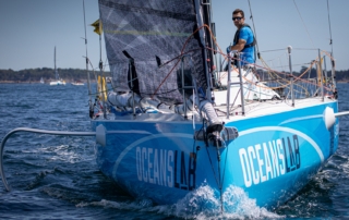 Phil Sharp - OceansLab - La Solitaire du Figaro Credit Vincent Olivaud